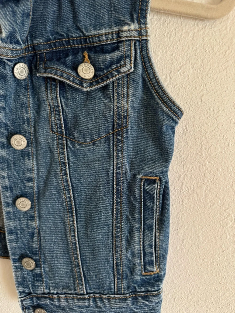 Old Navy kids denim vest
